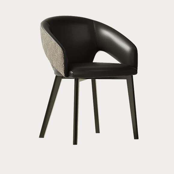 Italian Minimalist Dining Chair lifestyle 1