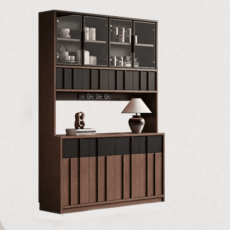 Mid-Century Glass Display Cabinet lifestyle 1