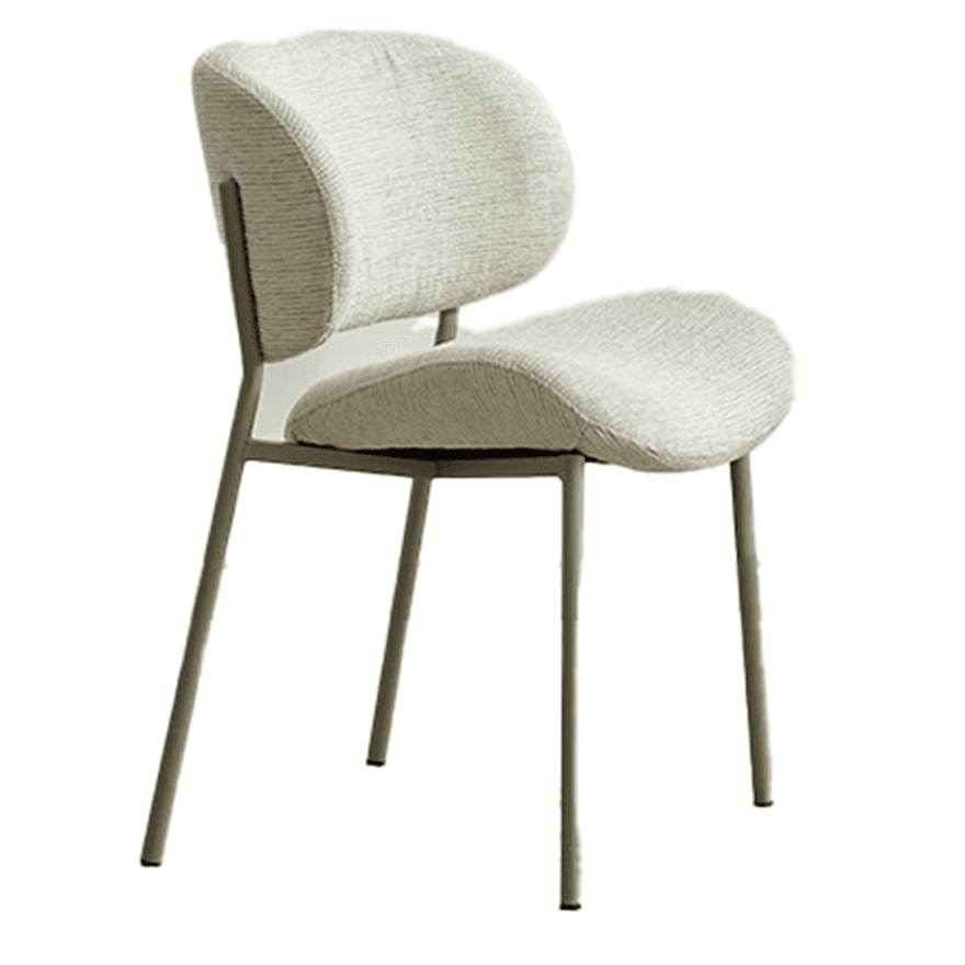 Cotton Linen Dining Chair lifestyle 1