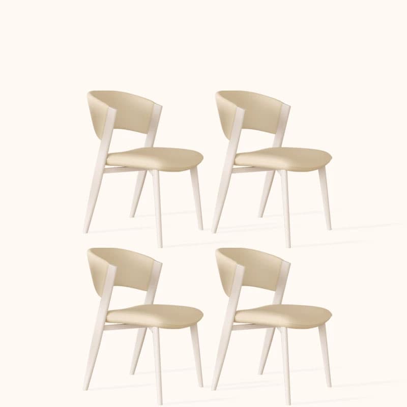 Creamy Two-Tone Dining Chair lifestyle 1