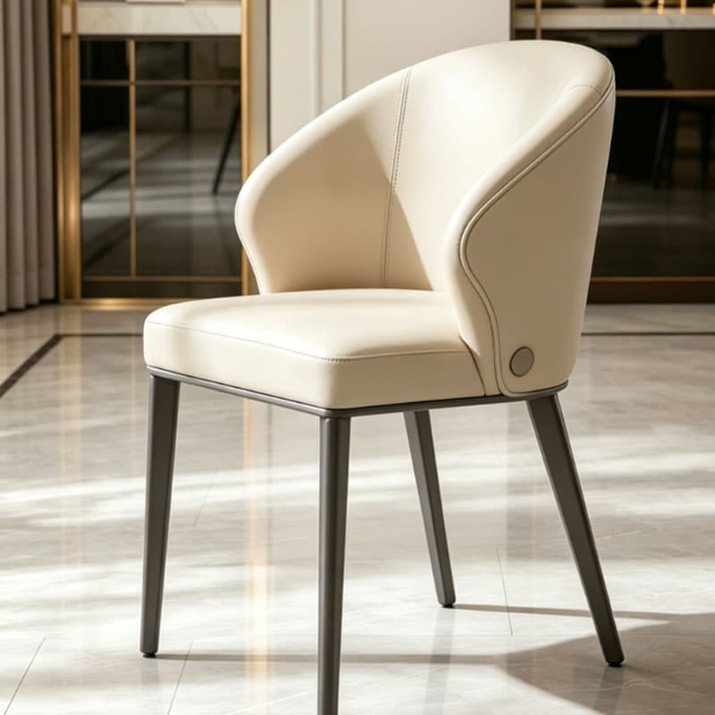 Upholstered Wrap-around Dining Chair lifestyle 1