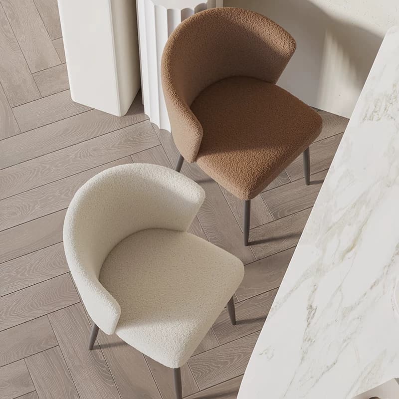 Upholstered Dining Chair with Arms lifestyle 3