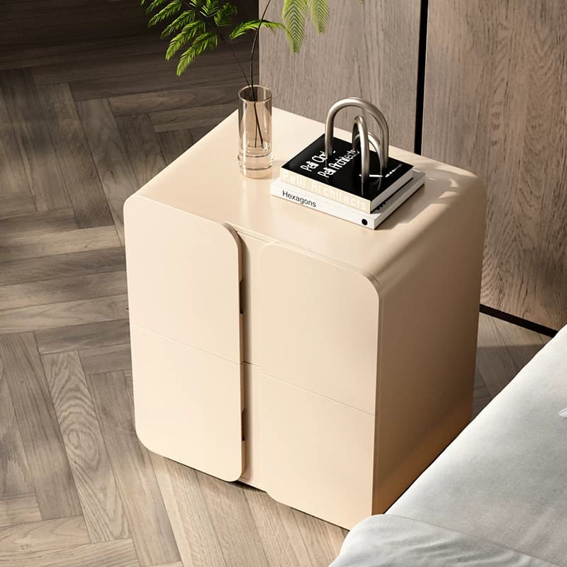 Minimalist Wooden Nightstand lifestyle 3