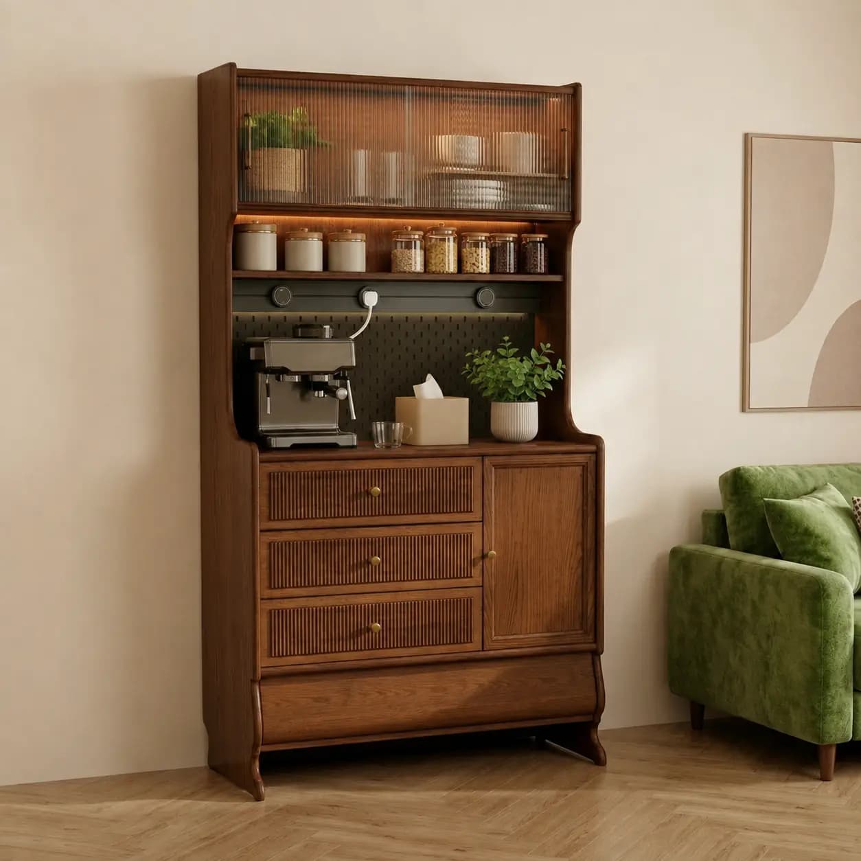 Solid Oak Sideboard lifestyle 3