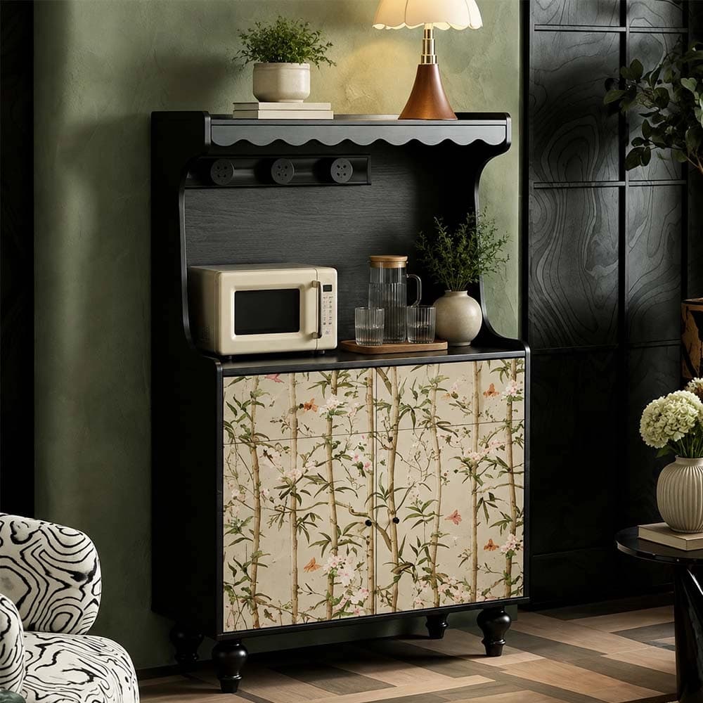 Chinoiserie Solid Wood Sideboard lifestyle 3