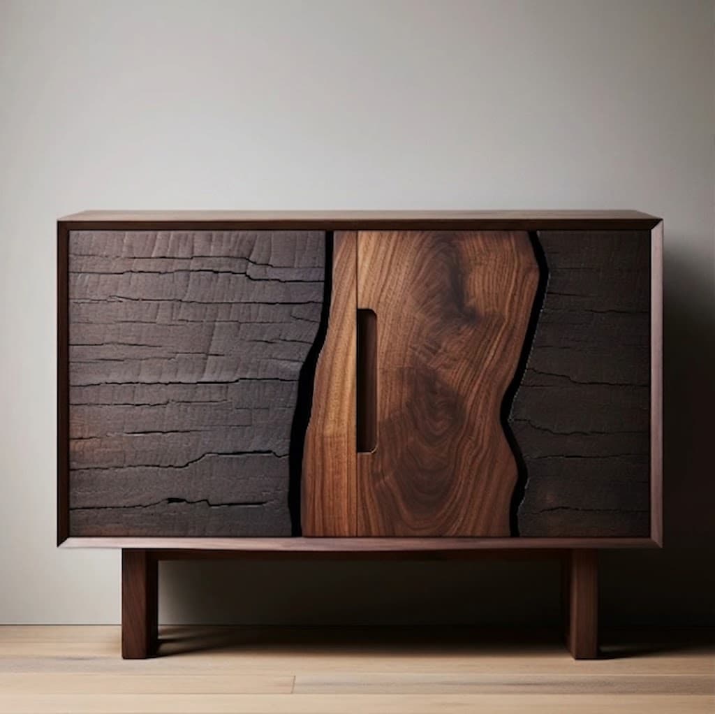 Akira Solid Wood Sideboard lifestyle 1