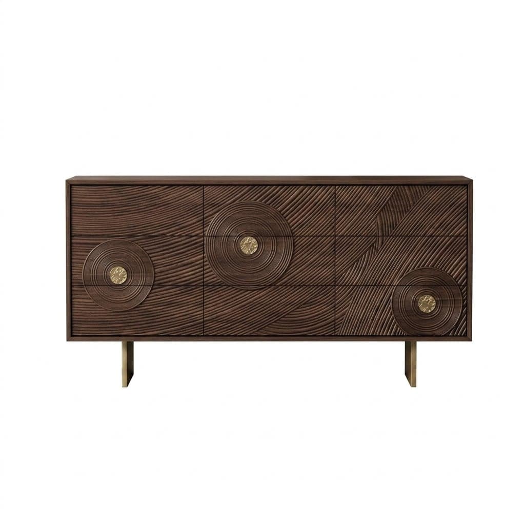 Solid Walnut Two-Door Shoe Cabinet lifestyle 1