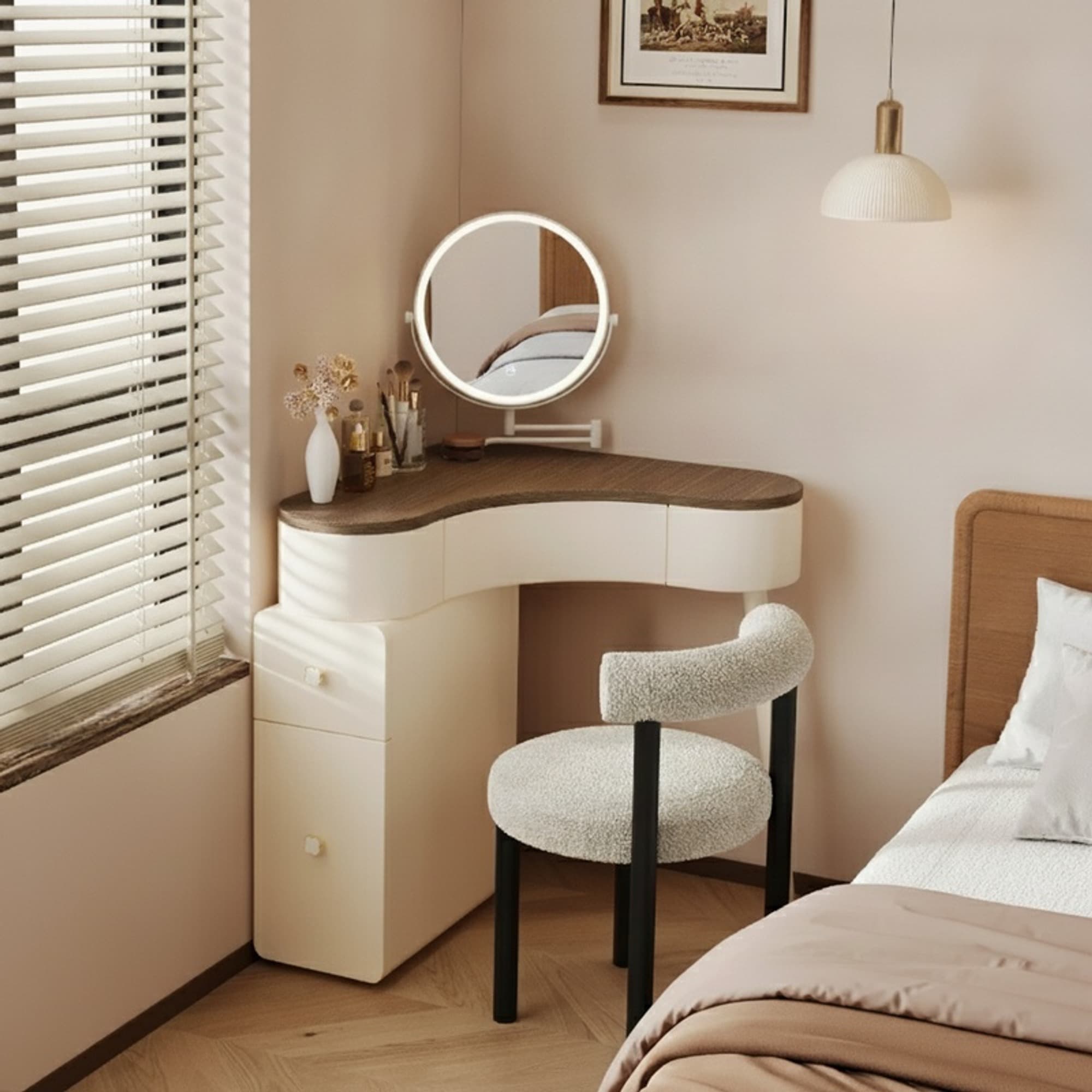 Vintage Corner Dressing Table lifestyle 2