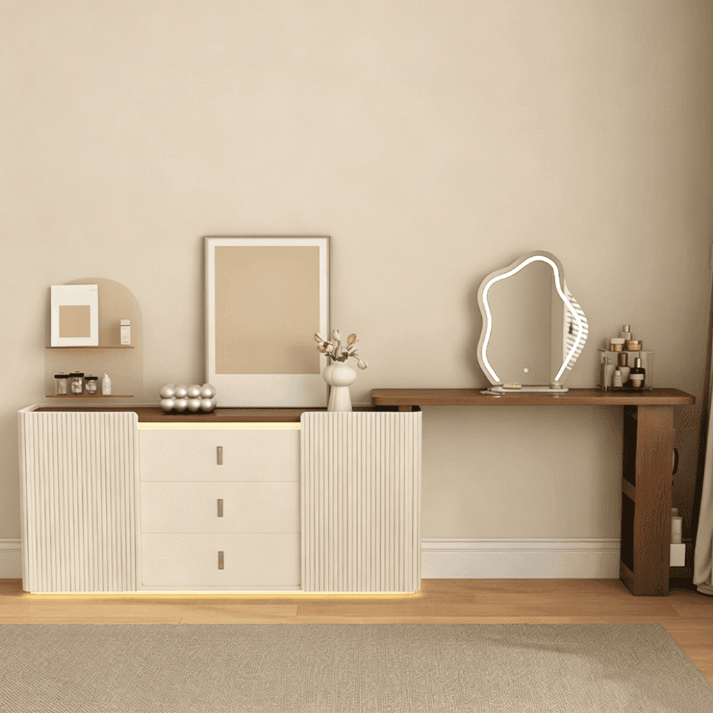 Ultra-Thin Wall-Mounted Dressing Table lifestyle 2
