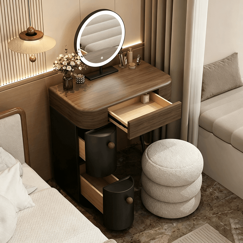 Creamy Corner Vanity lifestyle 3
