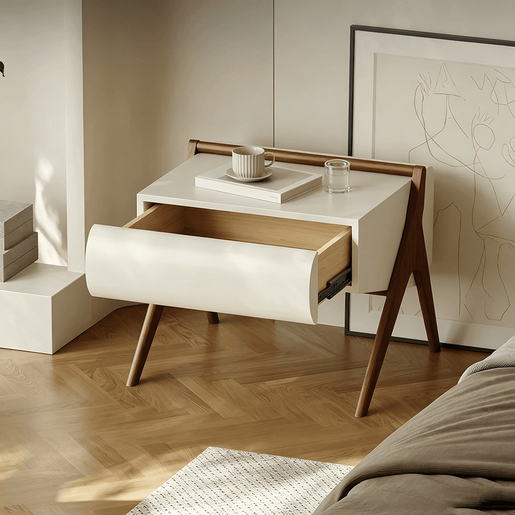 Modern Lacquered Nightstand lifestyle 3