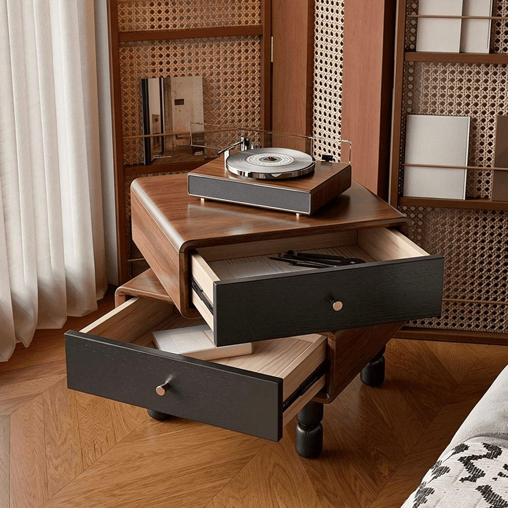 Vintage Folding Nightstand lifestyle 3