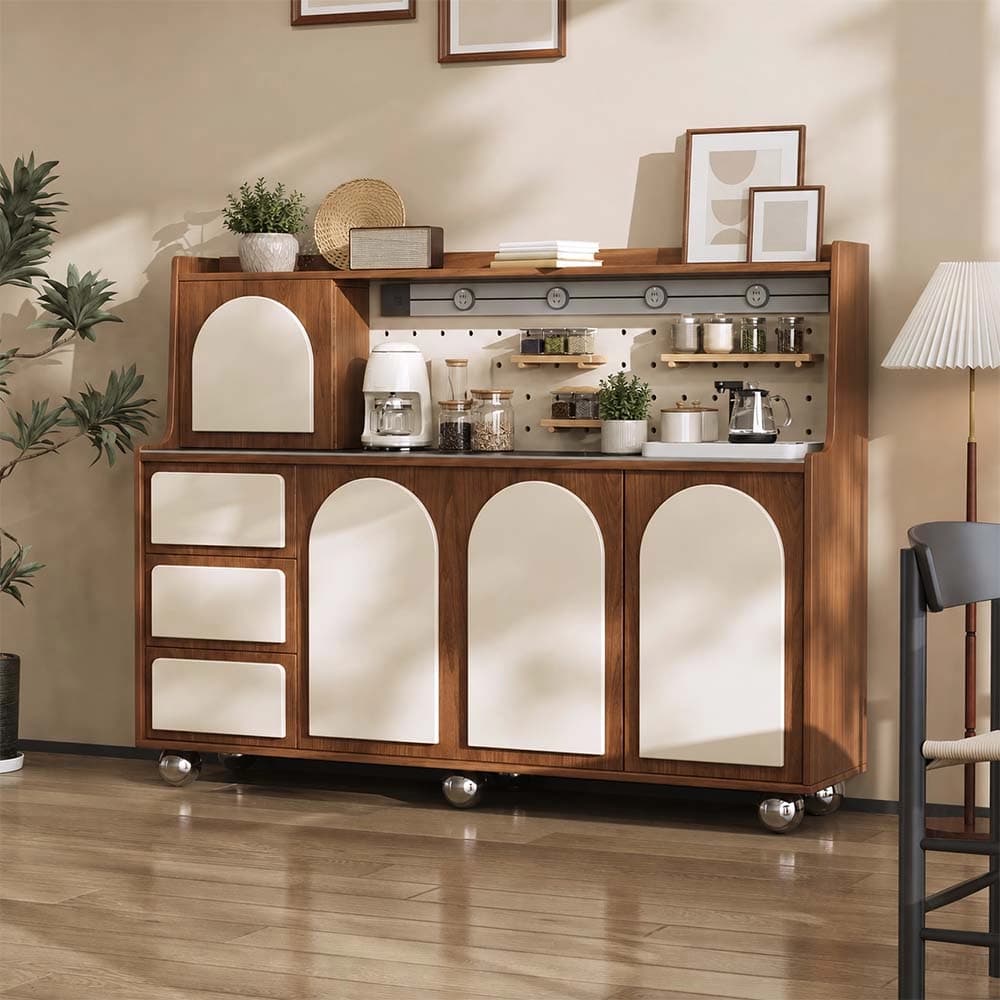 Vintage Solid Wood Sideboard lifestyle 3
