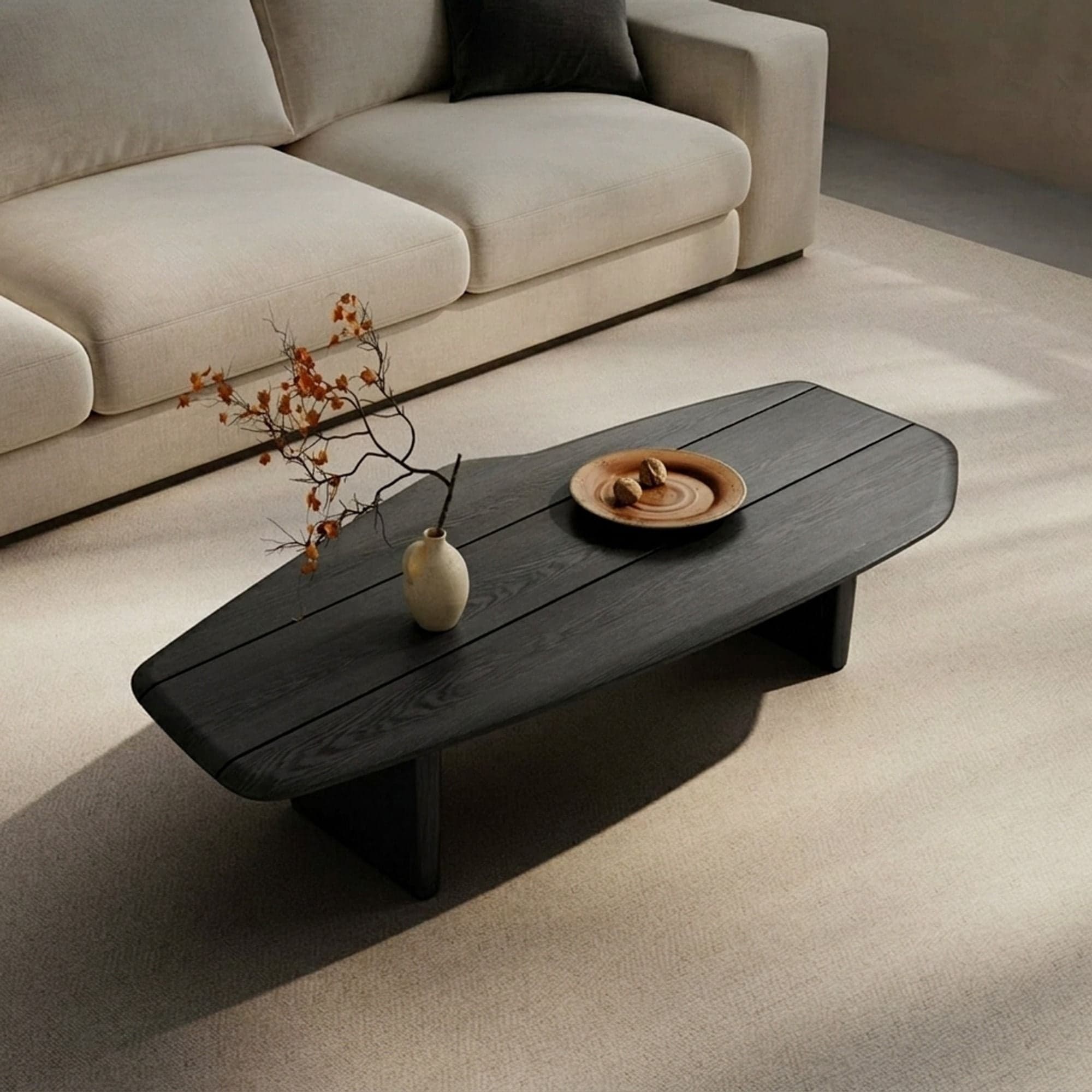Wabi-sabi Irregular Coffee Table lifestyle 3