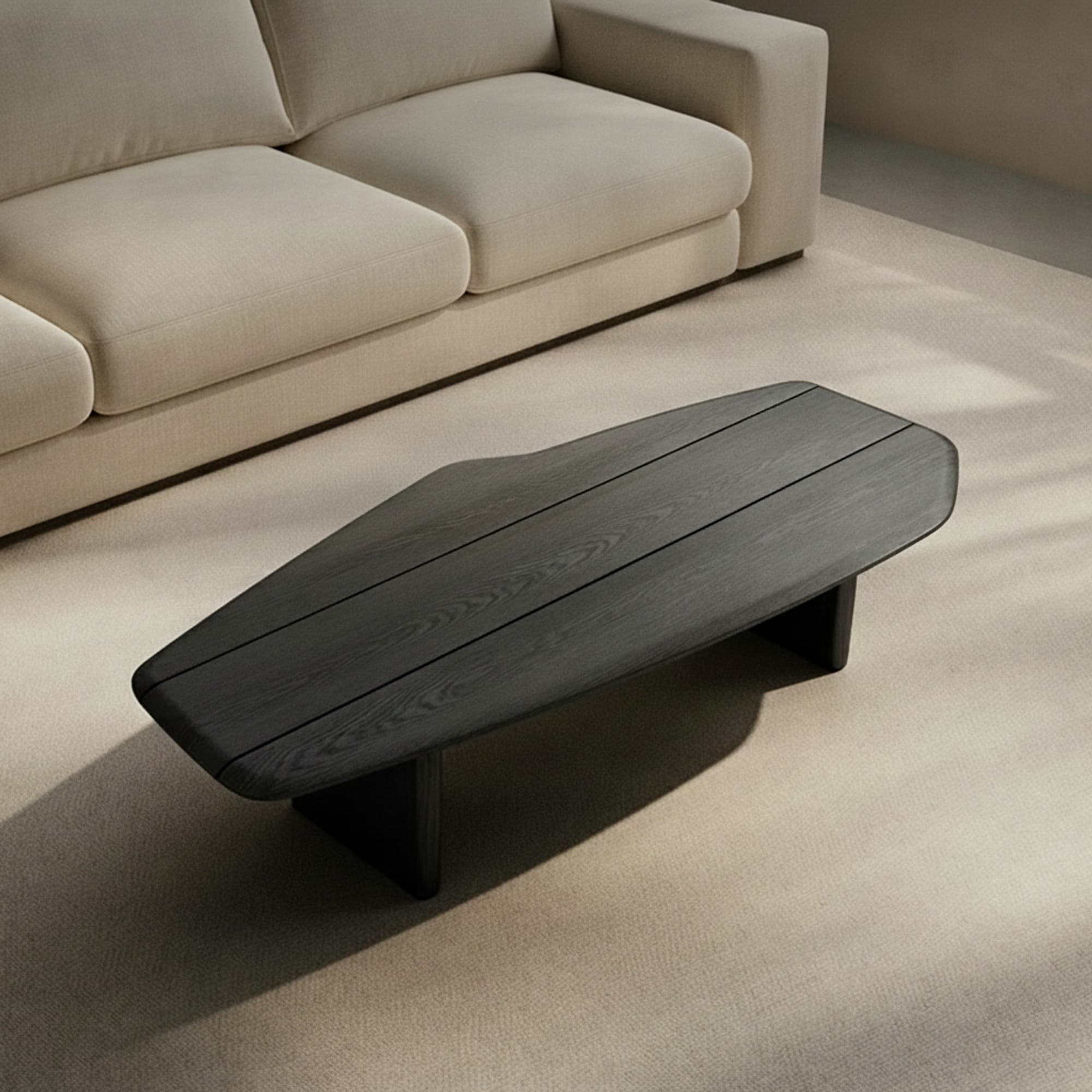 Wabi-sabi Irregular Coffee Table lifestyle 1
