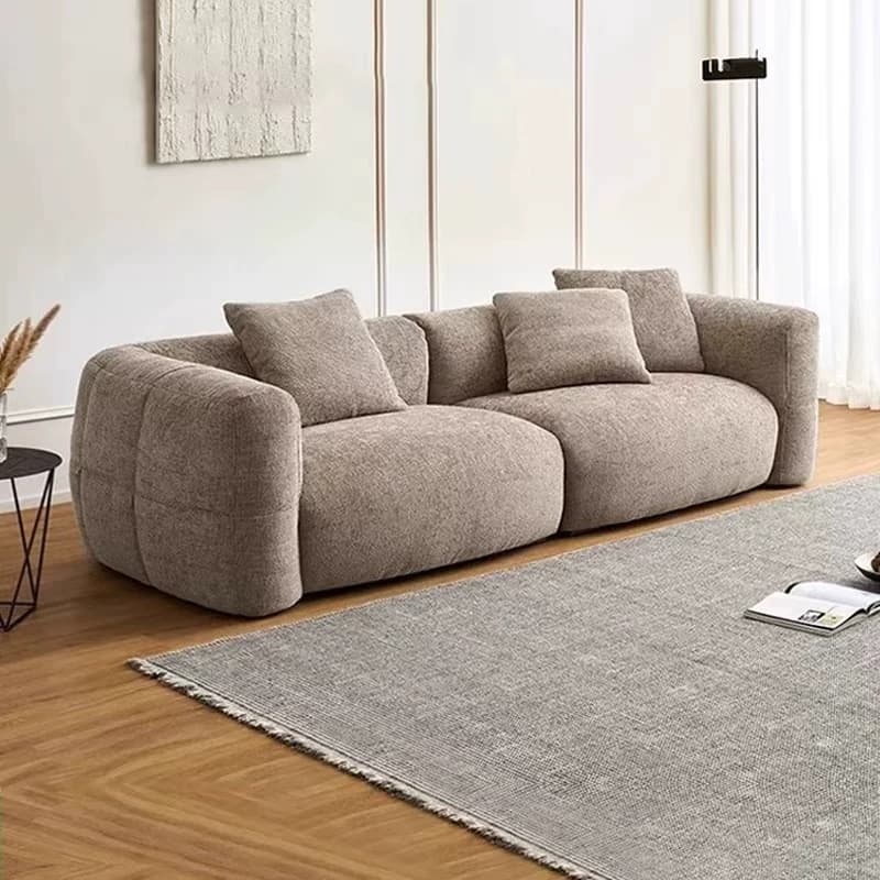Minimalist Chenille Sofa lifestyle 3