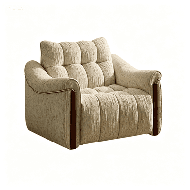 Wabi-Sabi Ash Wood Lounge Chair lifestyle 1