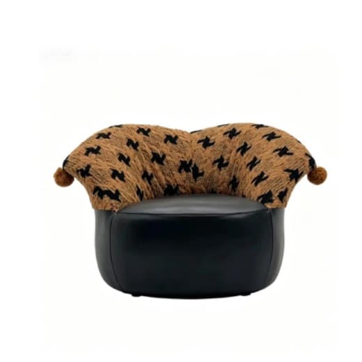 Upholstered Swivel Lounge Chair lifestyle 1