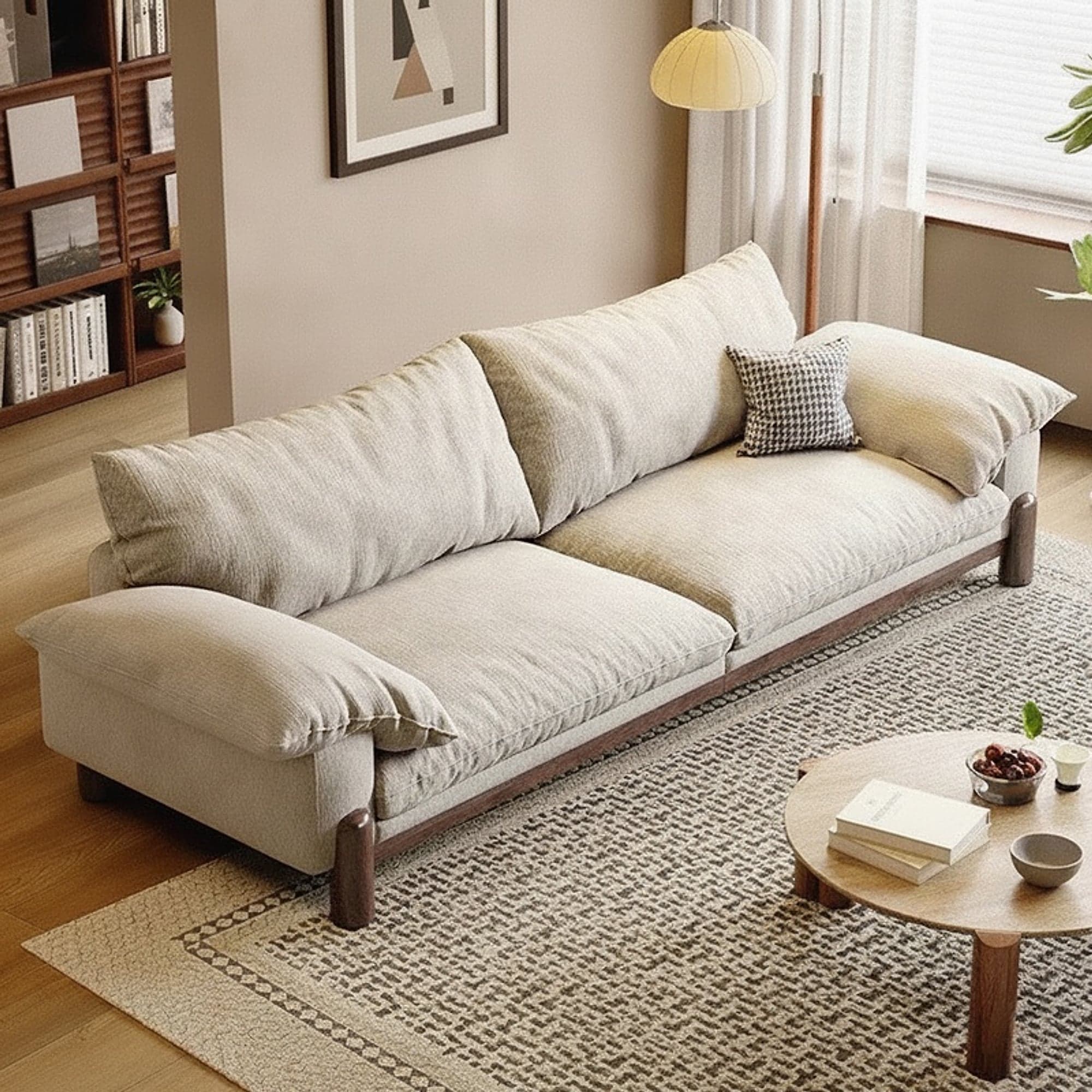 Cloud-Inspired Linen Sofa lifestyle 3
