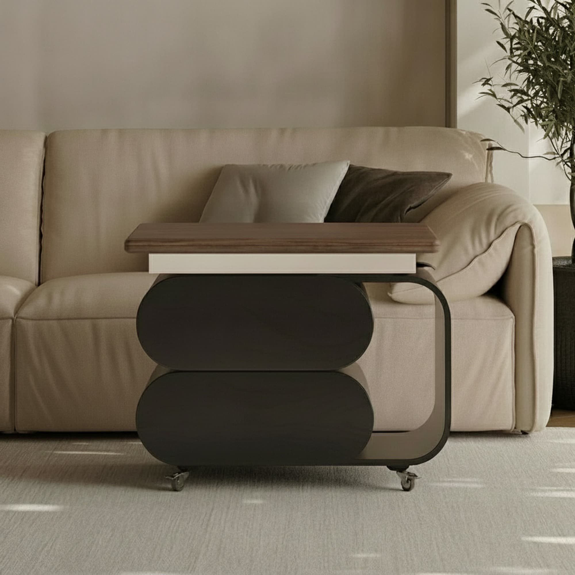 Solid Wood Lift-Top Coffee Table lifestyle 1