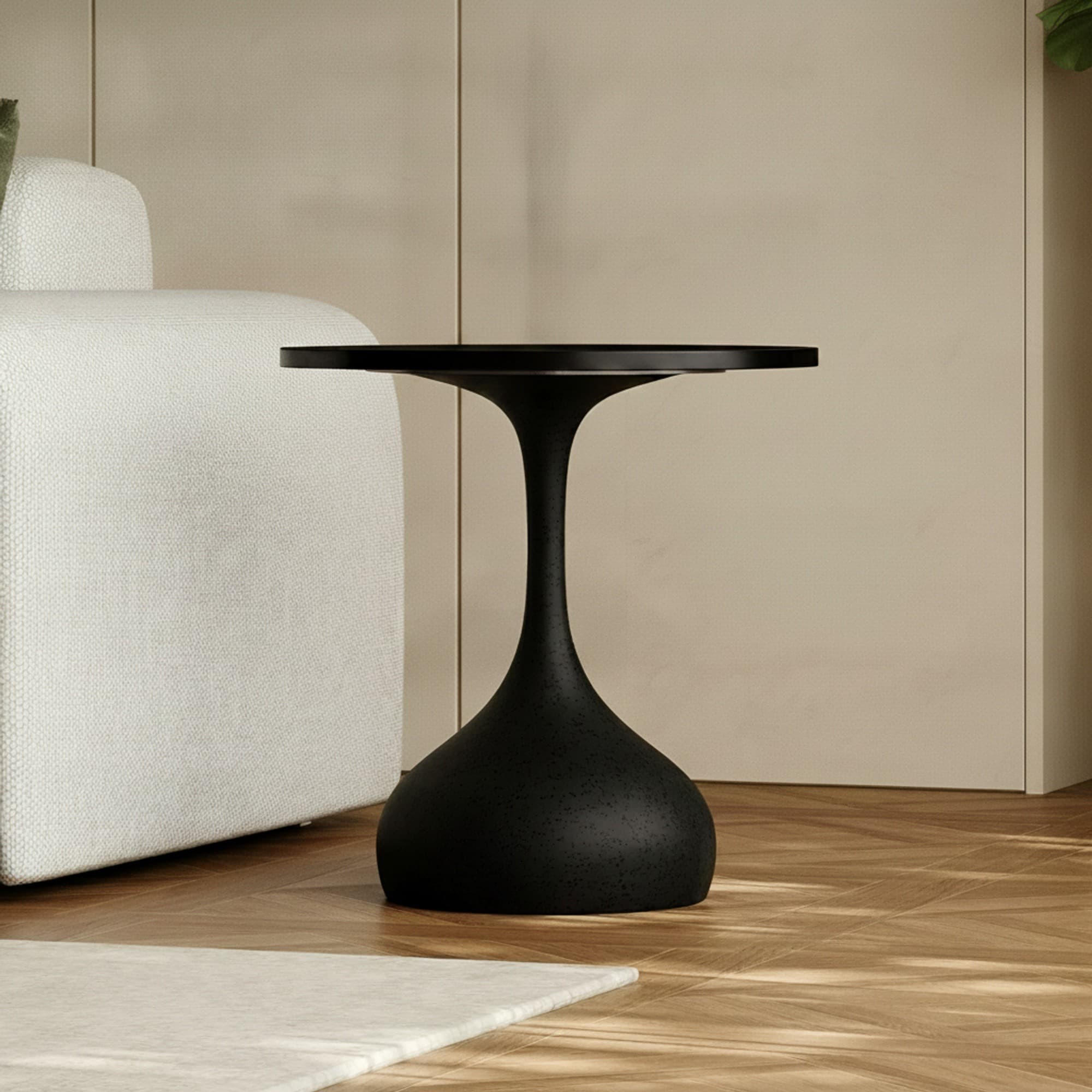 Artistic Irregular Side Table lifestyle 1