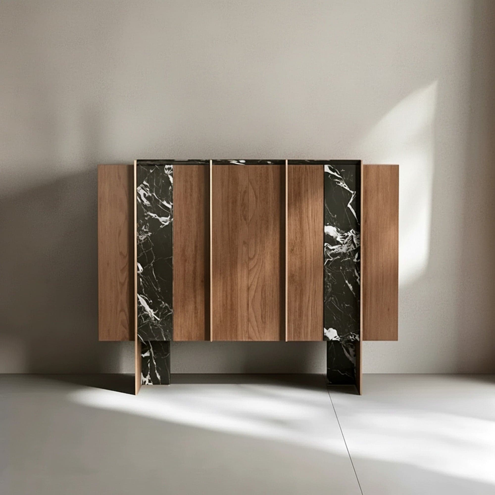 39.4" Luxury Solid Wood Shoe Cabinet with Flip Drawers