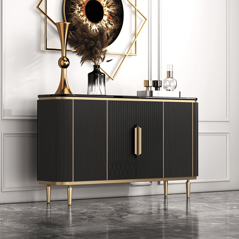 Black Sintered Stone Sideboard lifestyle 3