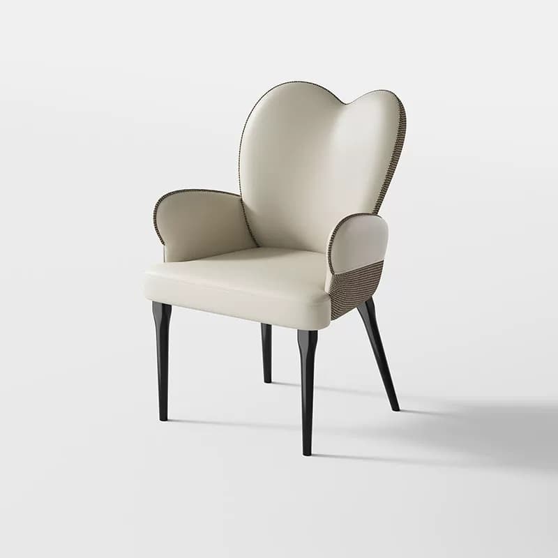Elegant Heart-Back Dining Chair lifestyle 1