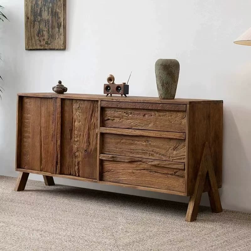 Wabi-Sabi Weathered Elm Sideboard lifestyle 3