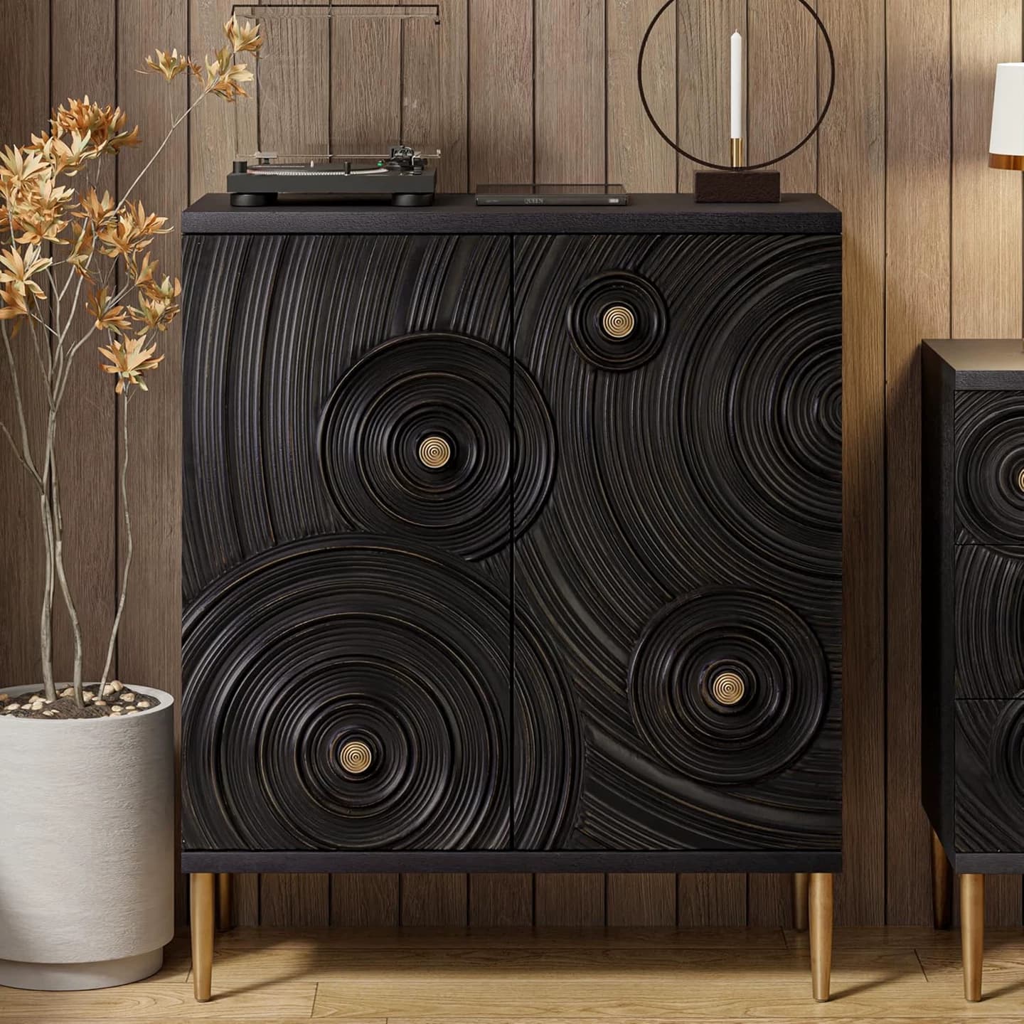 31.5" Luxury Plywood Shoe Cabinet with Doors