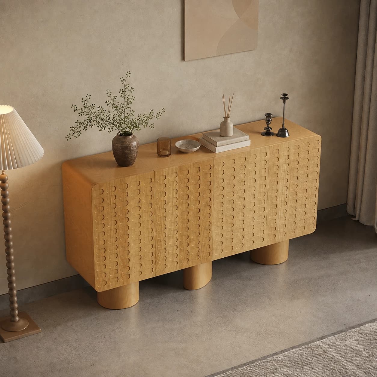 Mid-Century Ash Sideboard lifestyle 3