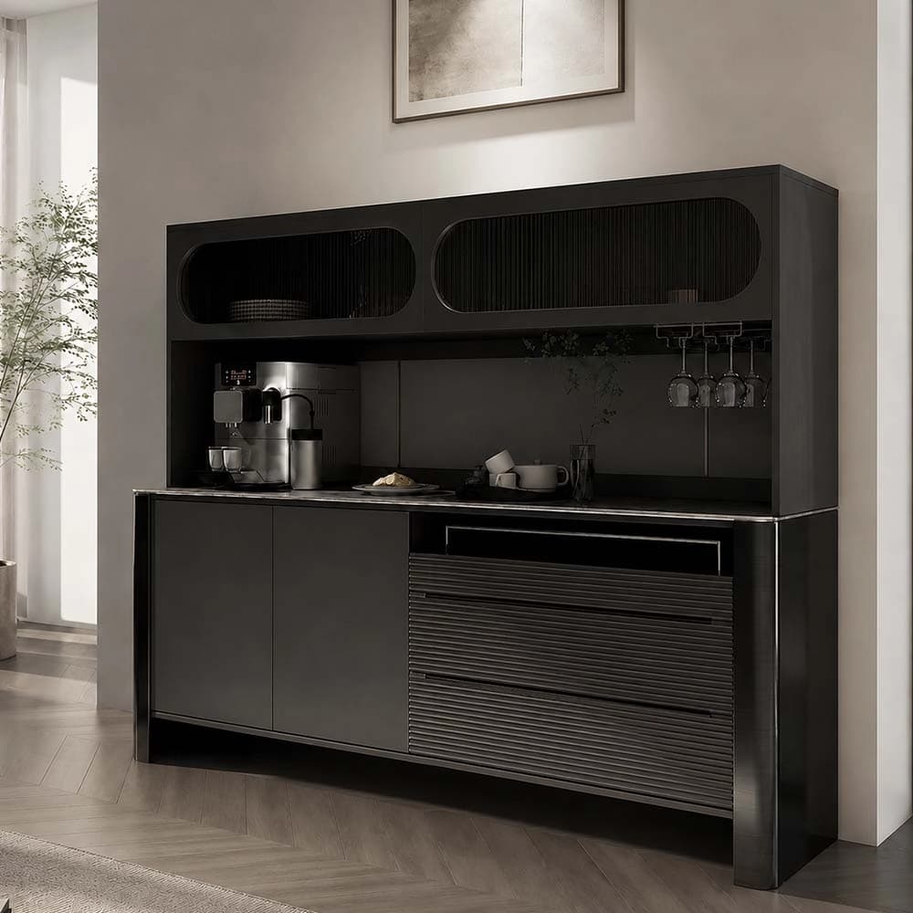 Solid Wood Sideboard Cabinet lifestyle 2