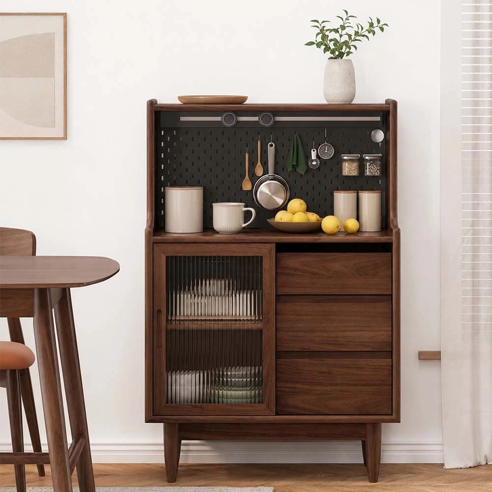 Solid Wood Japanese Sideboard lifestyle 1