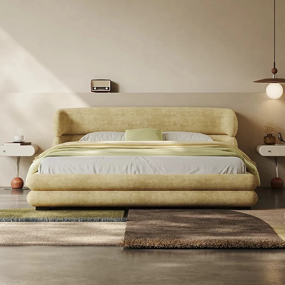 Minimalist Upholstered Bed lifestyle 2