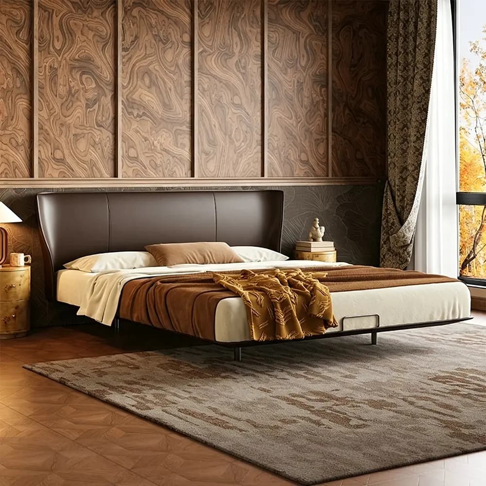 Saddle Leather Floating Bed lifestyle 3