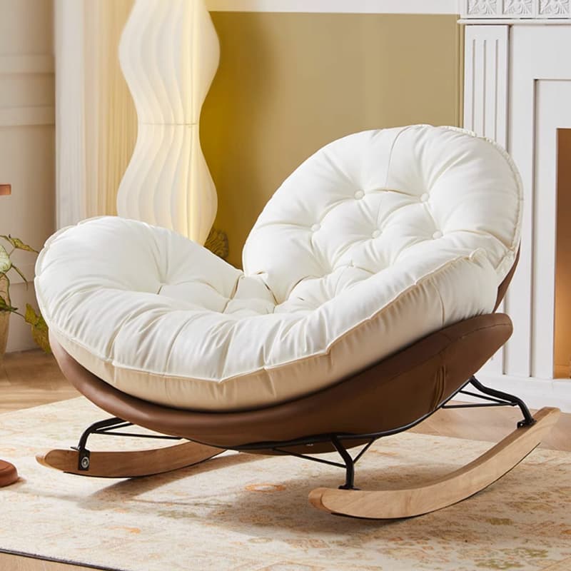 Spindle Back Upholstered Rocker lifestyle 3