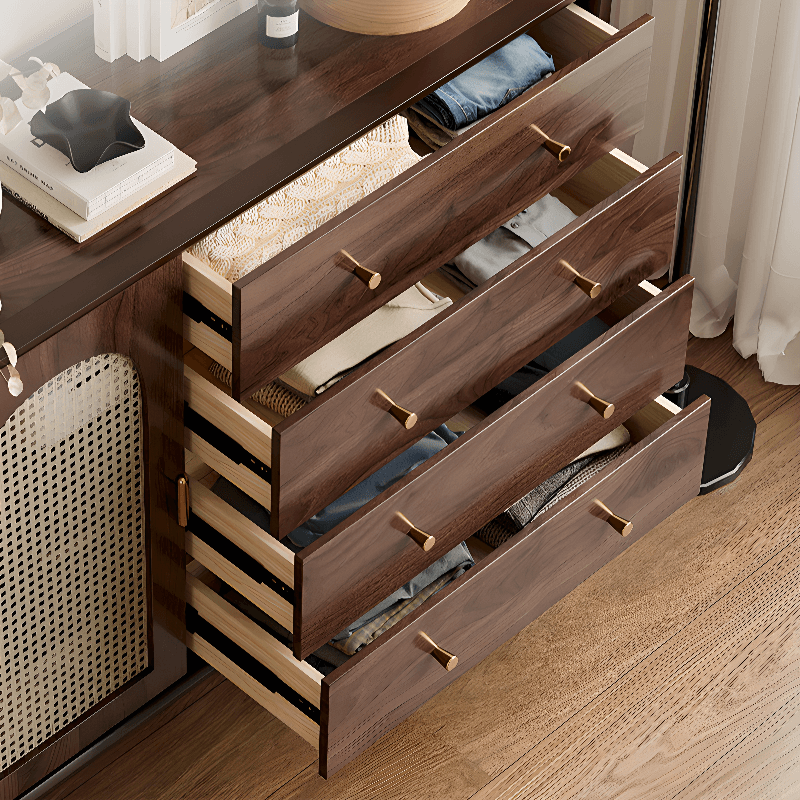 Modern Wood Accent Cabinet lifestyle 3