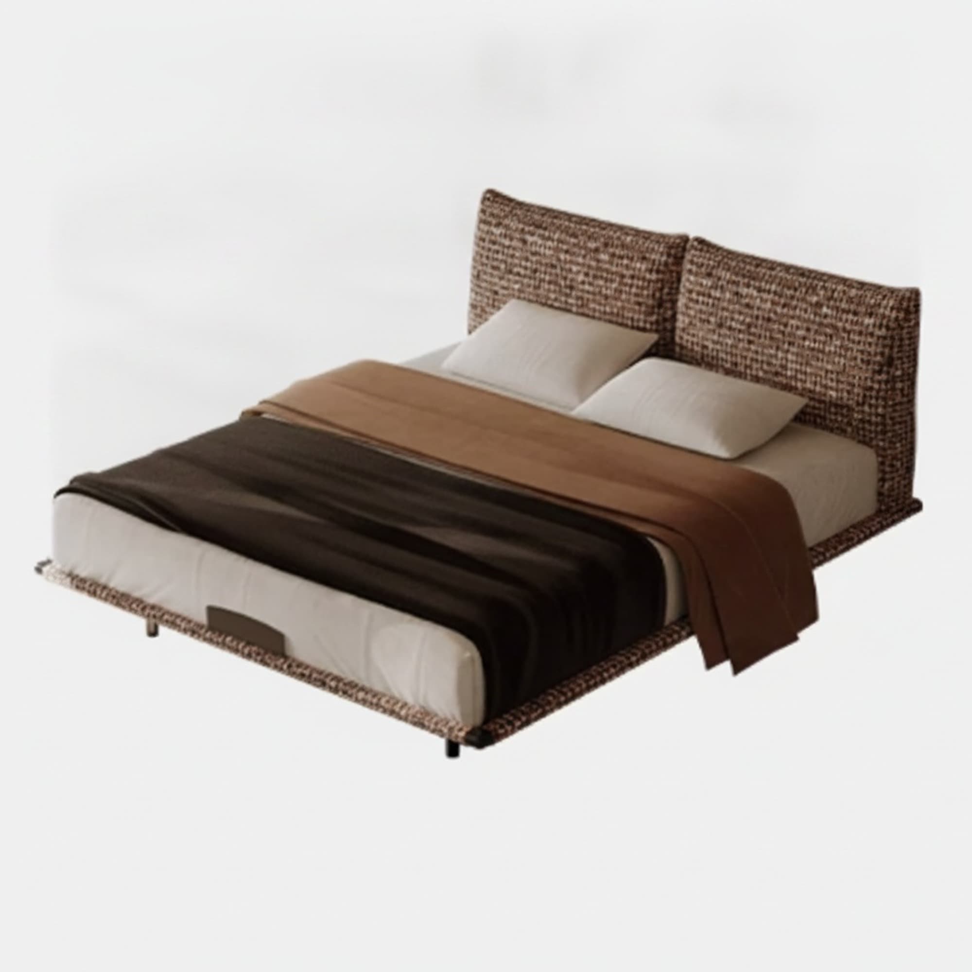 Upholstered High-Back Bed lifestyle 2