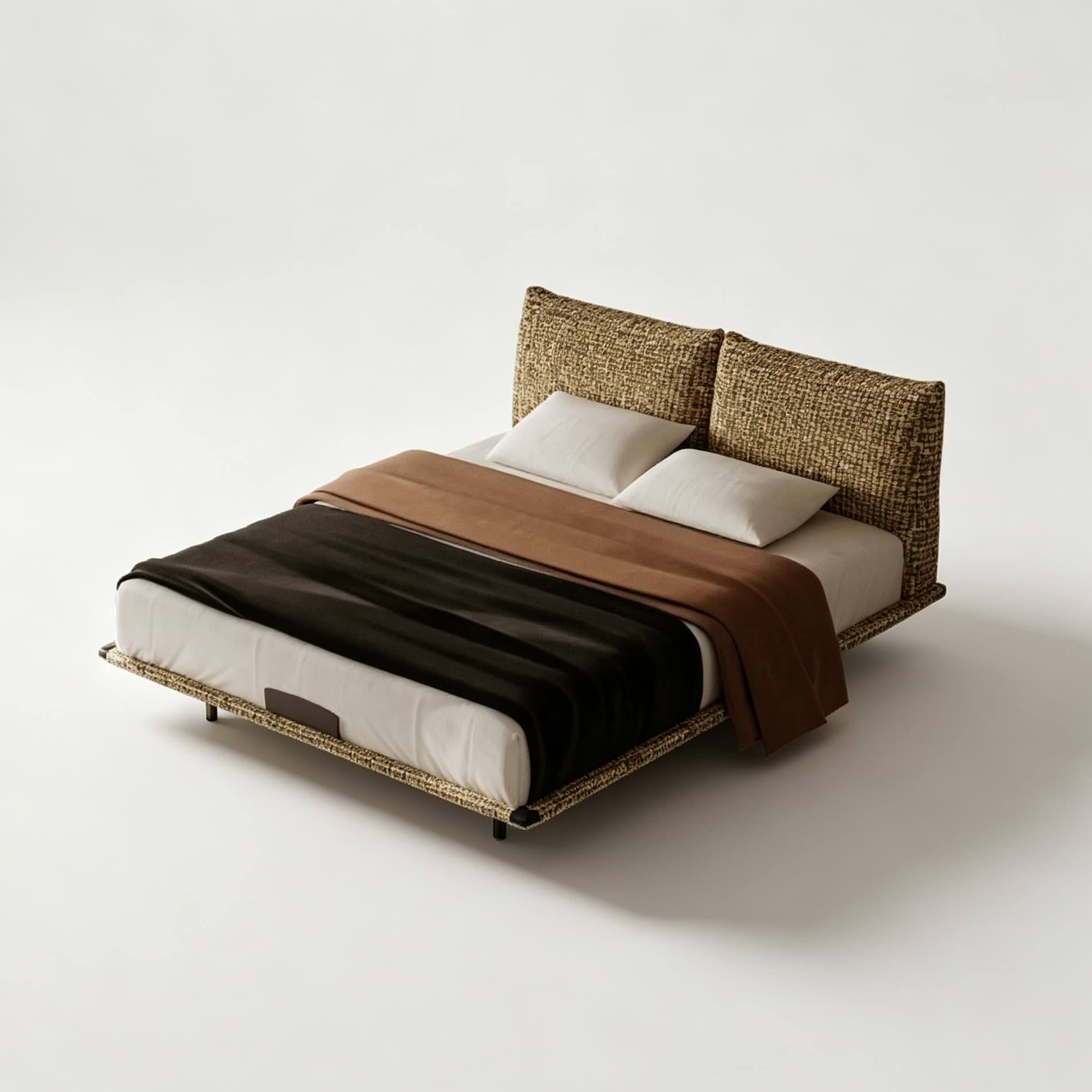 Upholstered High-Back Bed lifestyle 1