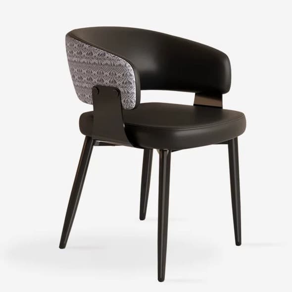 Faux Leather Dining Chair lifestyle 1