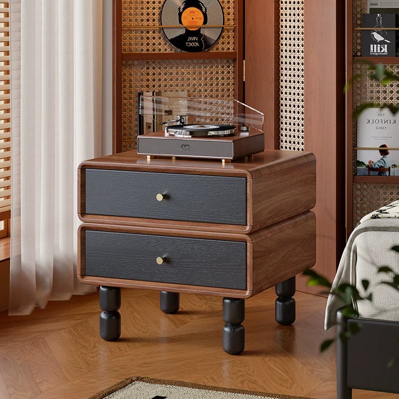 Vintage Folding Nightstand lifestyle 1