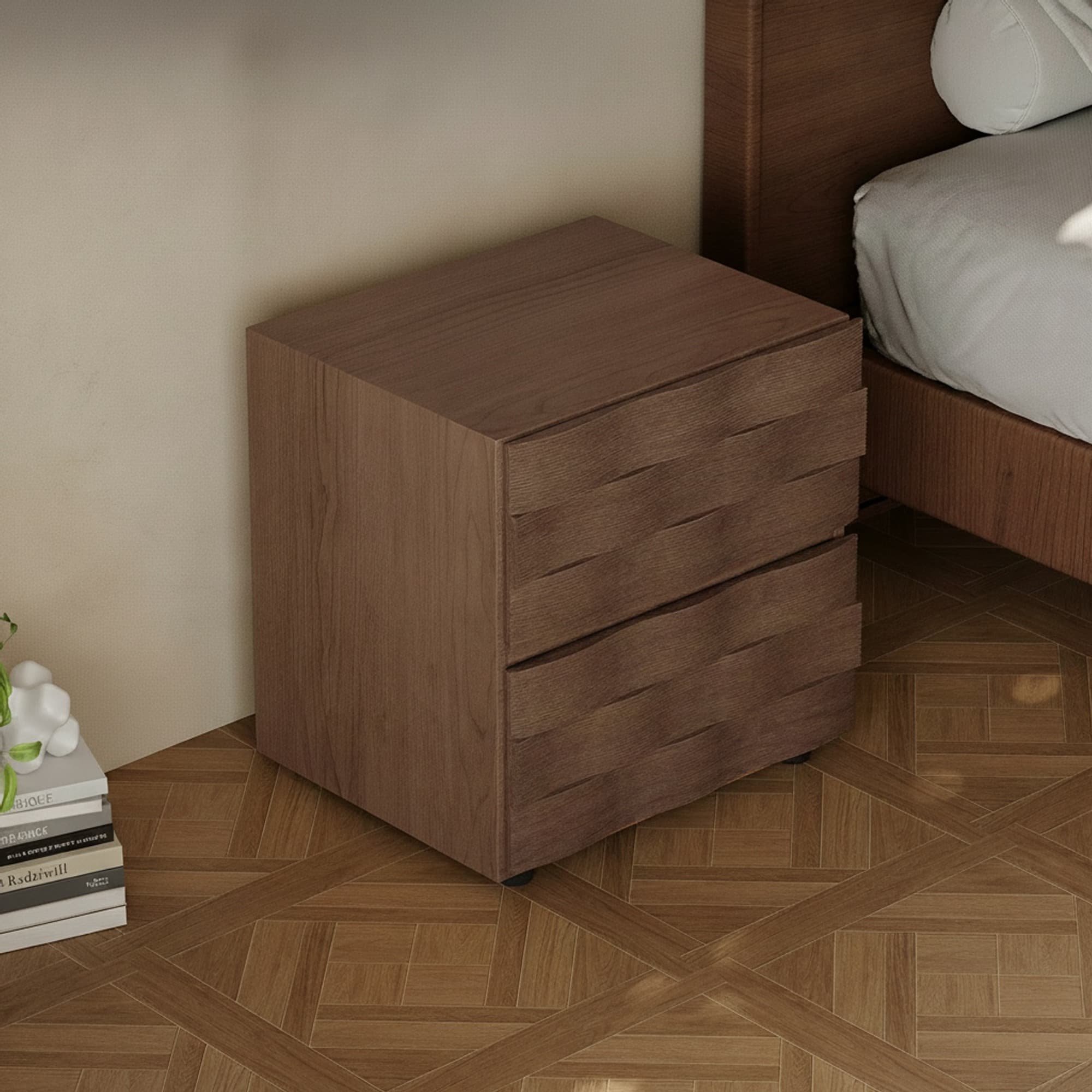 Vintage Nightstand, Irregular Design lifestyle 1