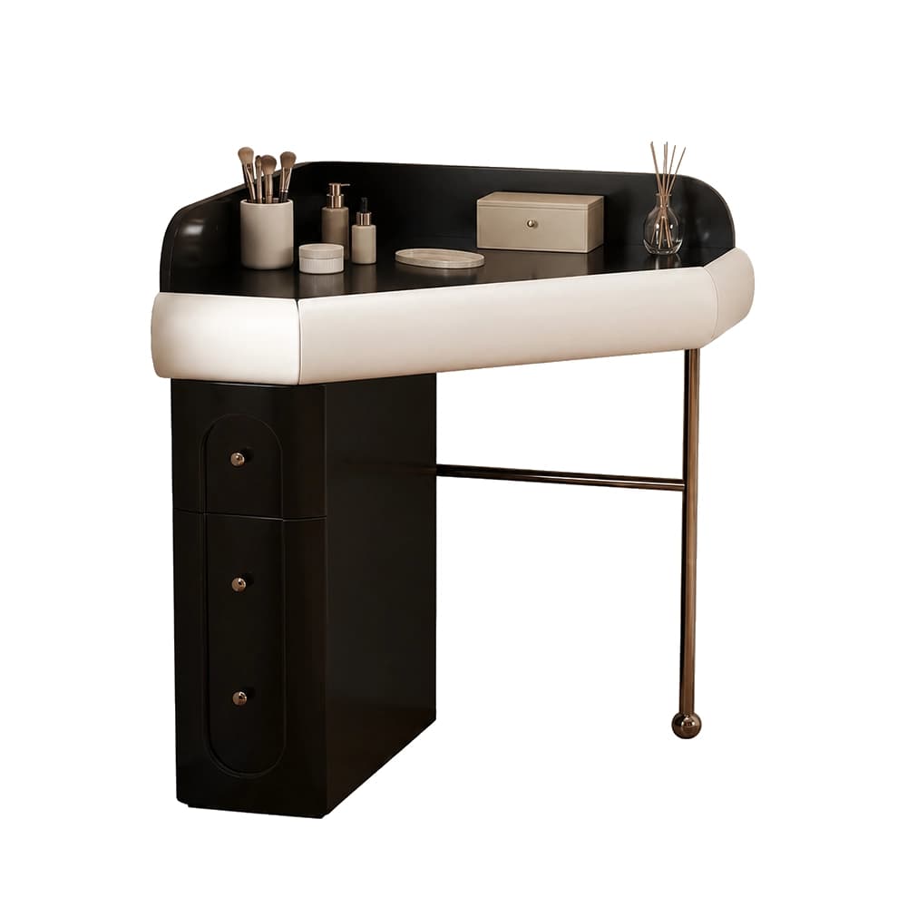 Solid Wood Swivel Vanity lifestyle 1