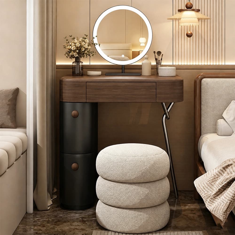 Creamy Corner Vanity lifestyle 1