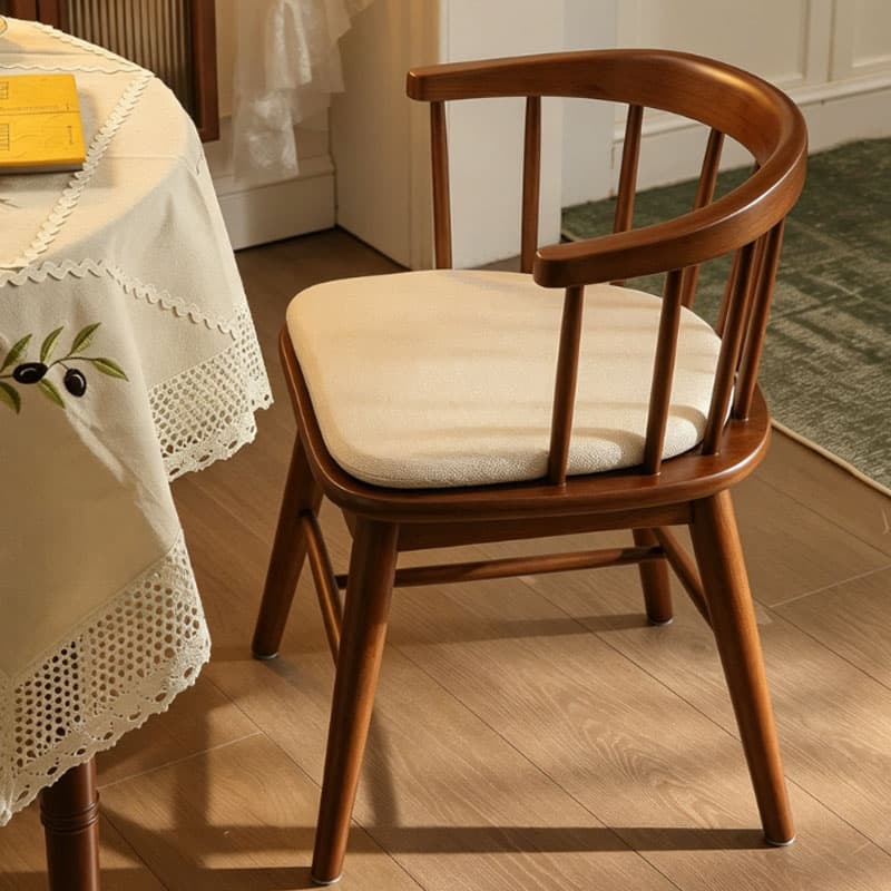 Solid Wood Swivel Dining Chair lifestyle 3