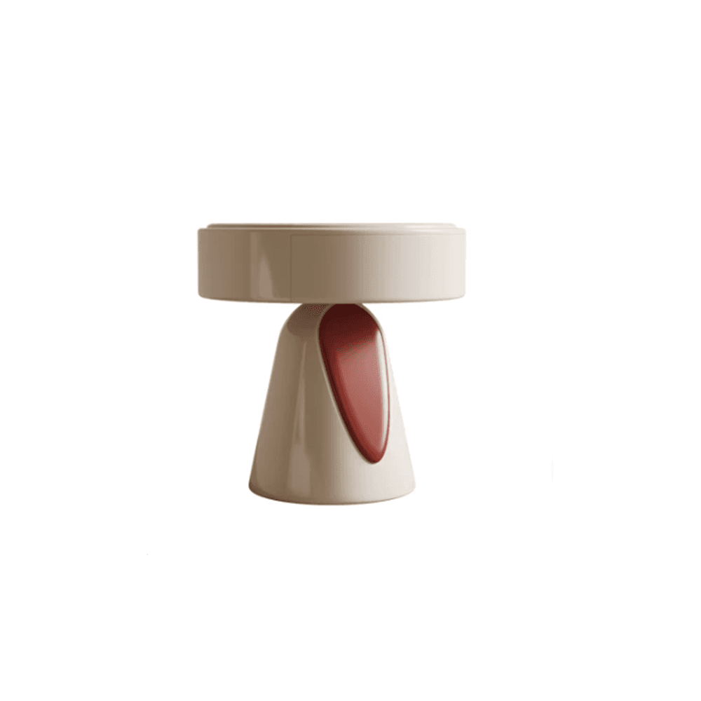 Minimalist Circular Nightstand lifestyle 1