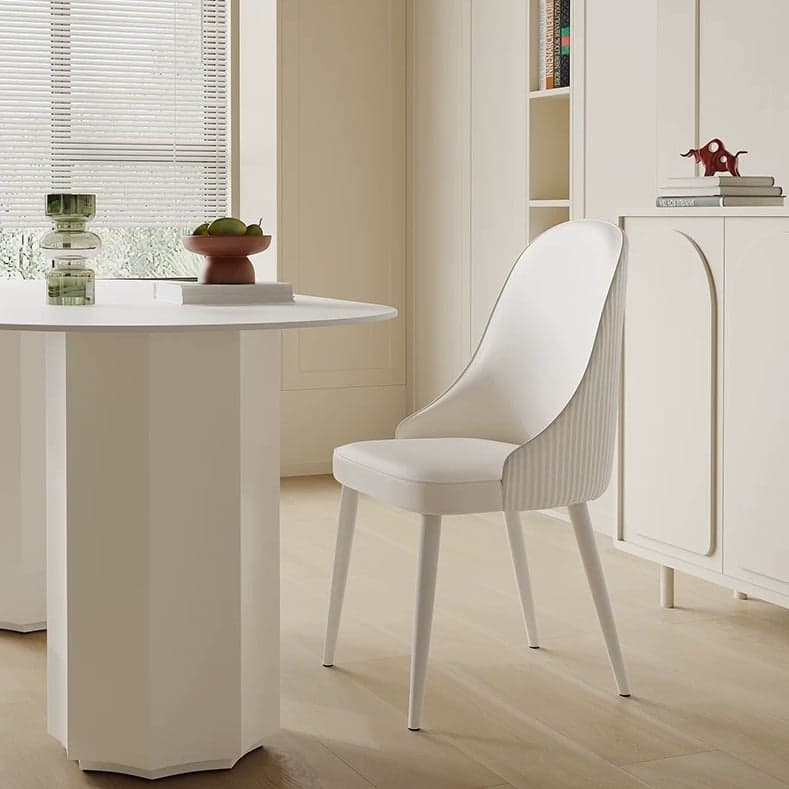 Creamy Upholstered Dining Chair lifestyle 3