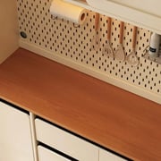 47.2 Inch Modern Solid Wood Highboard Cabinet with Storage detail image 7