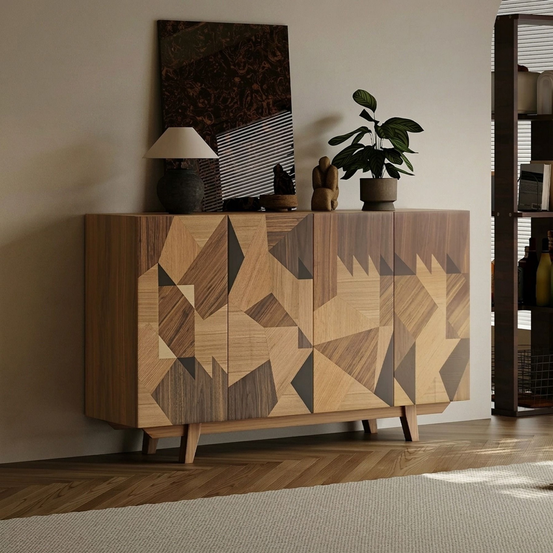 Geometric Abstract Sideboard lifestyle 2