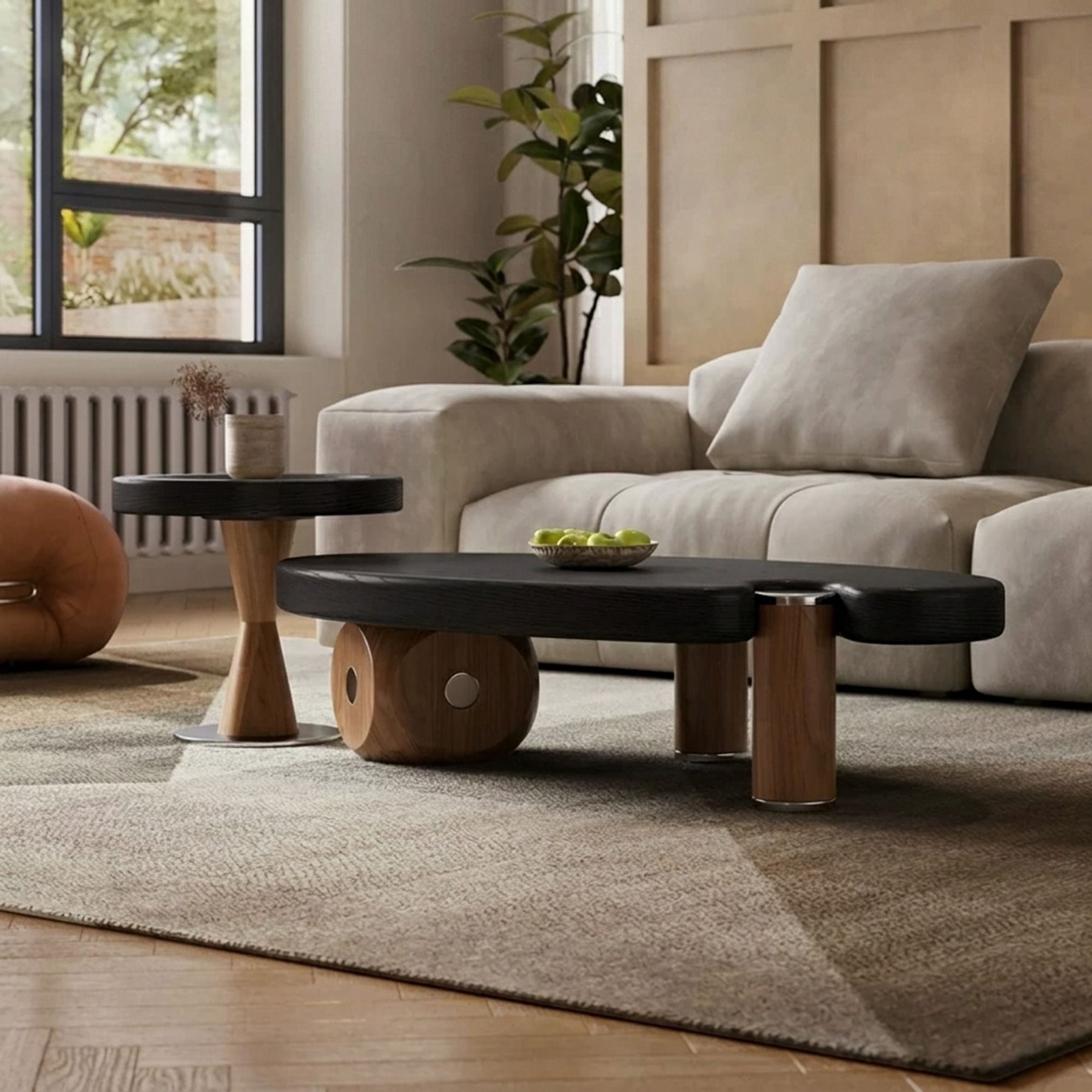 Streamlined Coffee Table Set lifestyle 3